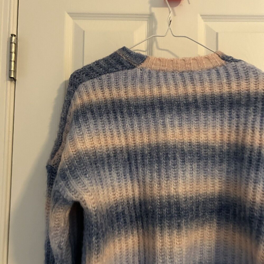 For Love and Lemons Celeste Cardigan Sweater Pink Blue Tie Dye Ombre Size XS - Picture 10 of 10